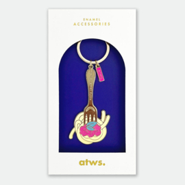Pasta Lovers Sleutelhanger