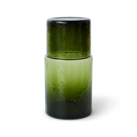 HK LIVING TUBE CARAFE OLIVE