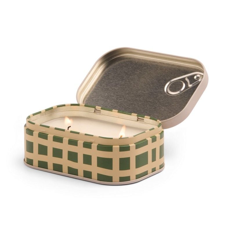 Bistro French Baguette Printed Tin Candle - Rosemary Thyme