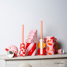 Qué Rico  CANDLE HOLDER ADELINA - RÍO RETRO