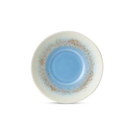 HK LIVING Servies 70S Ceramics: Saucers Ocean   azure PER STUK