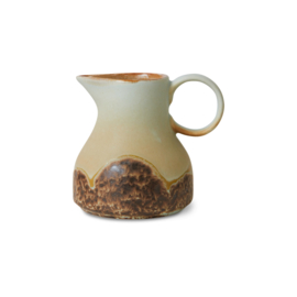 HK LIVING 70s ceramics milk jug shell