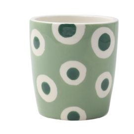 Qué Rico      MUG VALENTINA - groene bollen