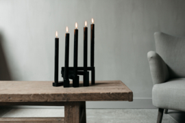 CANDLE HOLDER COEN BLACK