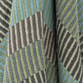 Isnel plaid gerecycled katoen