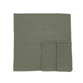 Servet Gerecycled Groen – Set/4