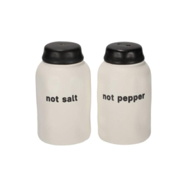 JENS TEXT SALT & PEPPER SET