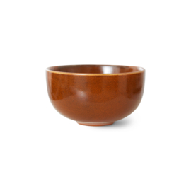HK LIVING Chef ceramics: bowl burned orange