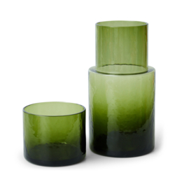 HK LIVING TUBE CARAFE OLIVE