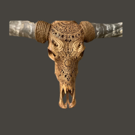 Longhorn Skull | Gegraveerd