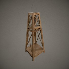 Lantaarn Teakhout | 135 cm