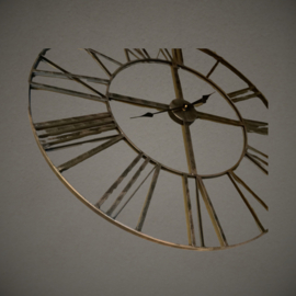 Wandklok | Tijdloze Uitstraling | 90 cm