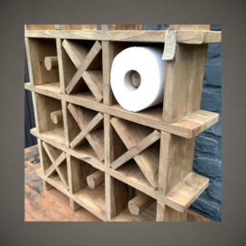 Toiletrolhouder | Hout | Boter Kaas Eieren