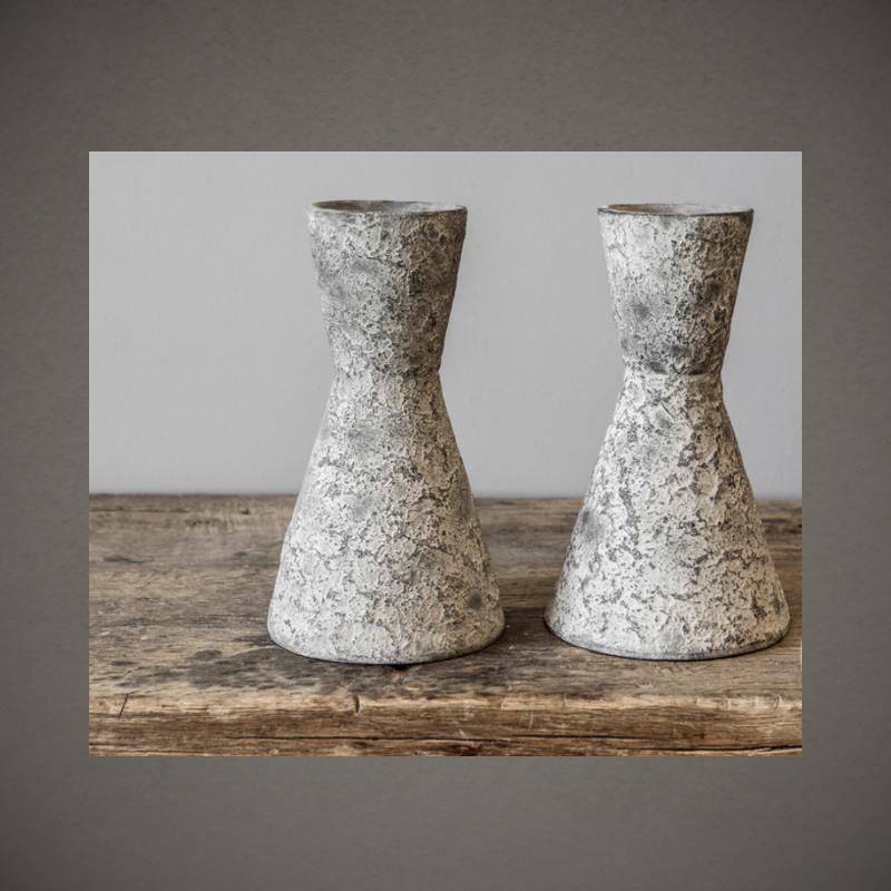 Decoratieve vaas | Aardse tinten