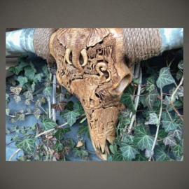 Longhorn Skull | Gegraveerd