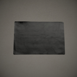 Placemat | Leer | Zwart