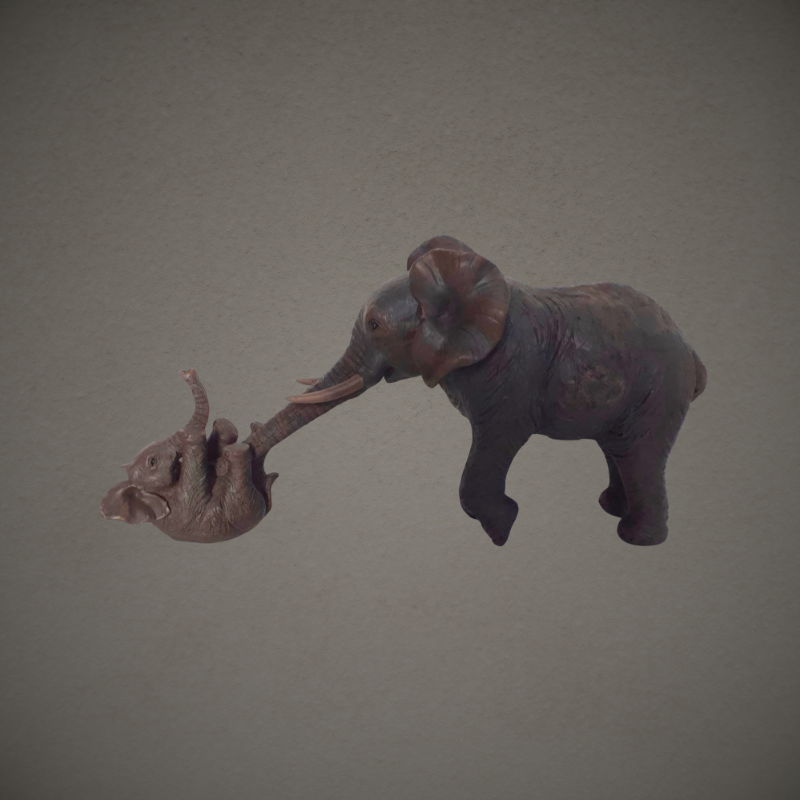 Olifant met kalf