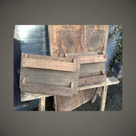 Wandrek | Oud hout