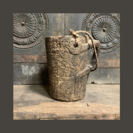 Oude Geiten Melk beker | Hout