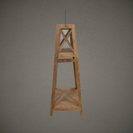 Lantaarn Teakhout | 135 cm