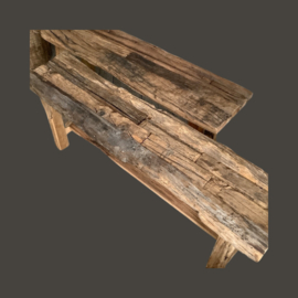 Rustiek Bankje Teak