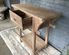 Sidetable | Teakhout | 80 cm