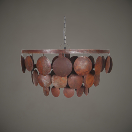 Hanglamp Schijfjes | Roest | Ø 60 cm