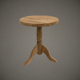 Wijntafel | Teakhout | ø60cm