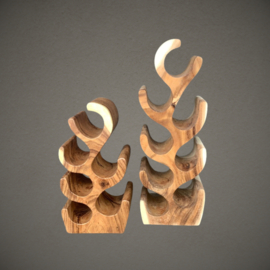 Wijnrek | Suarhout | 50 cm