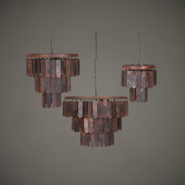 Hanglamp Lamellen | Roest | Ø 45 cm