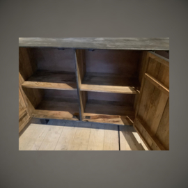 Kast | Houtsnijwerk Mangohout | 165 cm