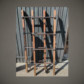 Decoratieve Ladder | Teakhout en metaal