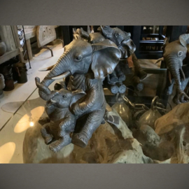 Olifant met kalf