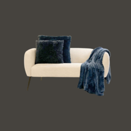 Kussen Fluffy | Insignia Blue