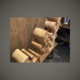 Wijnfleshouder Suarhout | 14 flessen | L