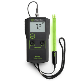 Milwaukee MW100 PRO pH-meter – Nauwkeurige pH-metingen voor Hydrocultuur, Zwembaden en Onderwijs