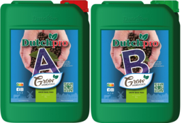 Dutch Pro Hydro/Coco groei A+B 5 liter - Hard Water