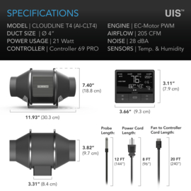 Cloudline Pro T4 - 4"