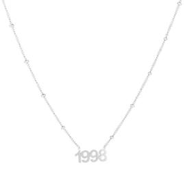 Ketting - Jaartal Zilver