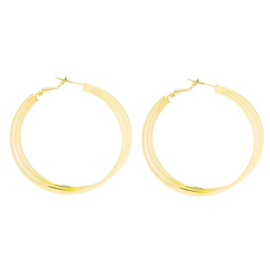 Oorbellen - Creool Triple Hoops