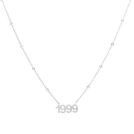 Ketting - Jaartal Zilver