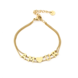 Armband - Amour Dubbel