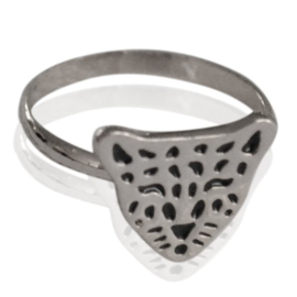 Ring - Leopard Hoofdje