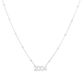 Ketting - Jaartal Zilver