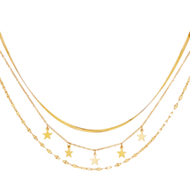 Ketting - Multi Layer Star