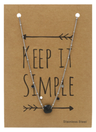 Ketting - Musthave Stone and Coins