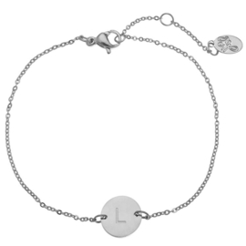 Armband - Initialen Zilver