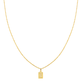 Ketting - Initialen Vintage Goud