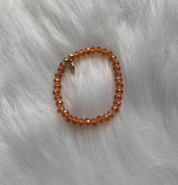 Armband - Facet Oranje