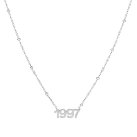 Ketting - Jaartal Zilver